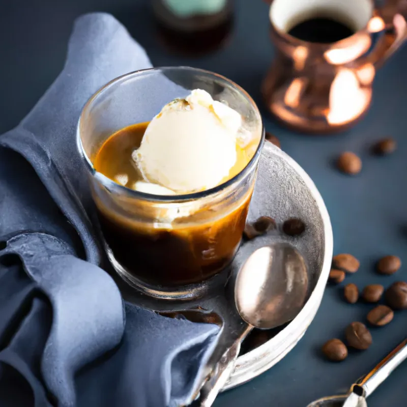 Affogato – Kaffee – vegan – vegan