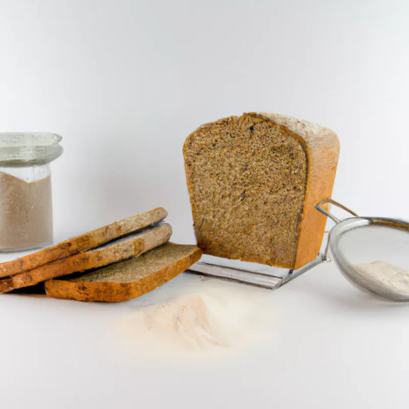 Brot mit Leinsamen – vegan – vegan