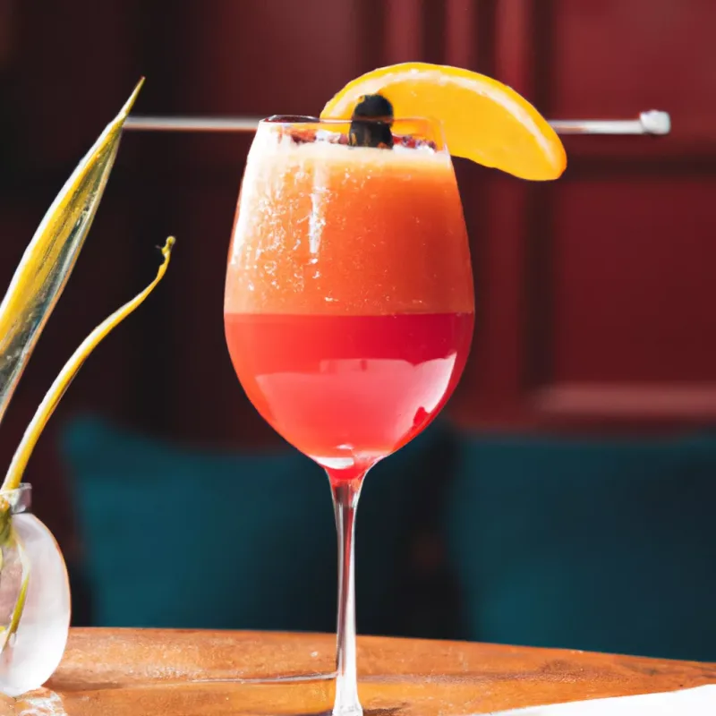 Veganer Bellini – Cocktail – vegan