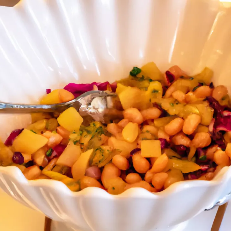 Veganer portugiesischer Kichererbsensalat – vegan