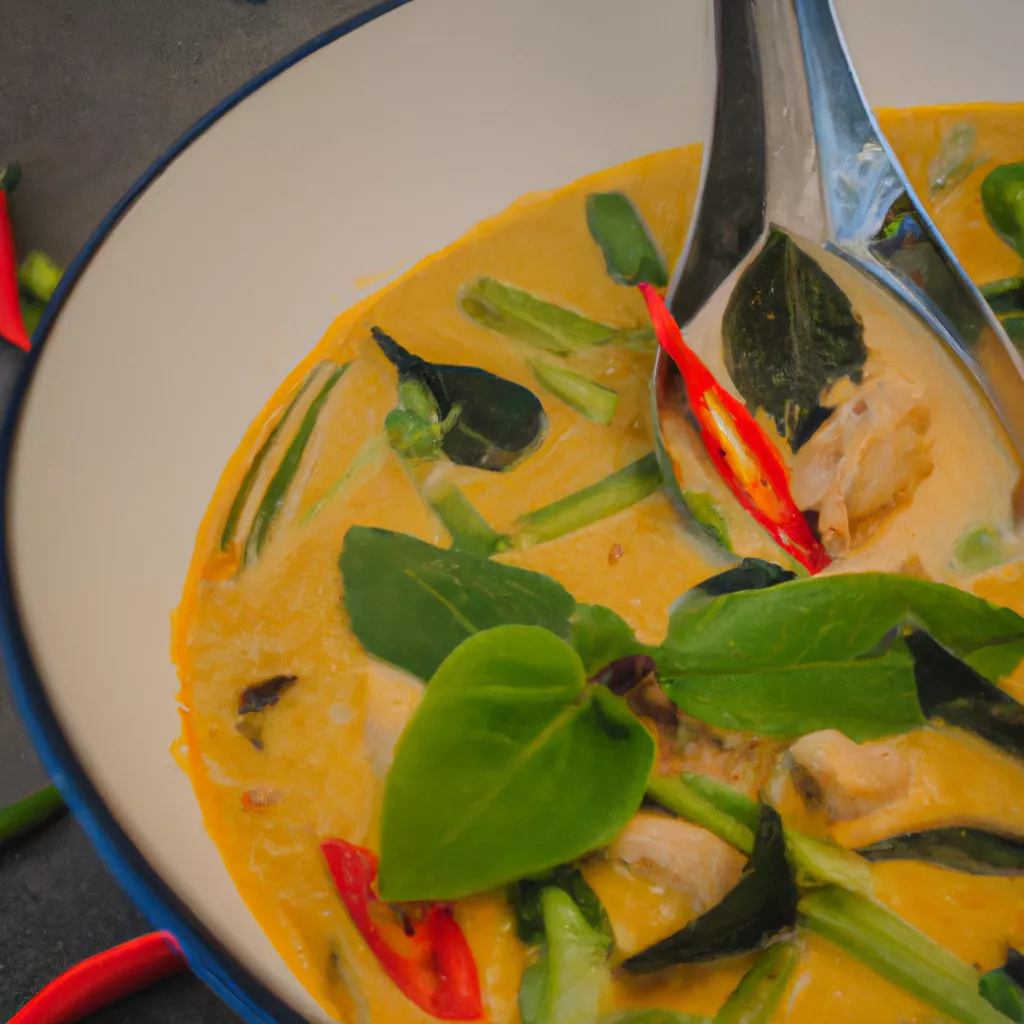Grünes Thai-Curry – vegan