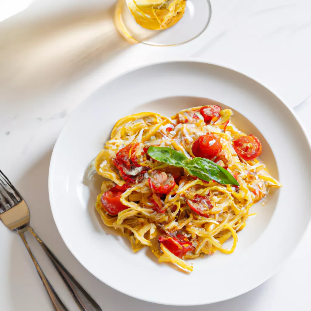 Italienischer Nudelsalat mit getrockneten Tomaten – vegan