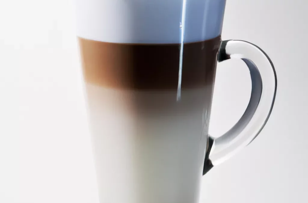 Latte Macchiato – Kaffee
– vegan