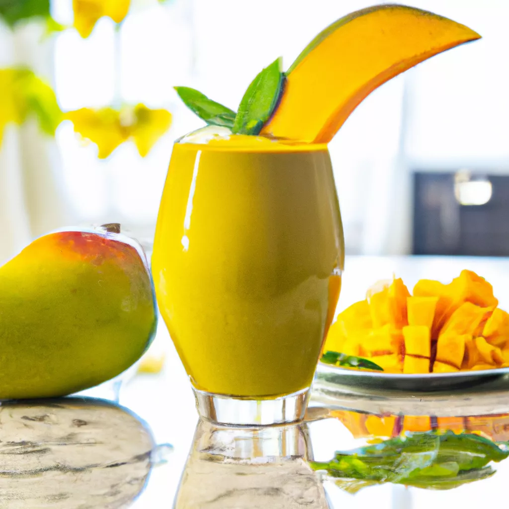 Mangold-Mango – Smoothie – vegan