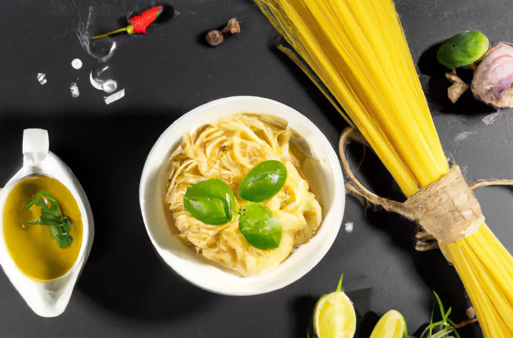 Spaghetti aglio e olio – vegan