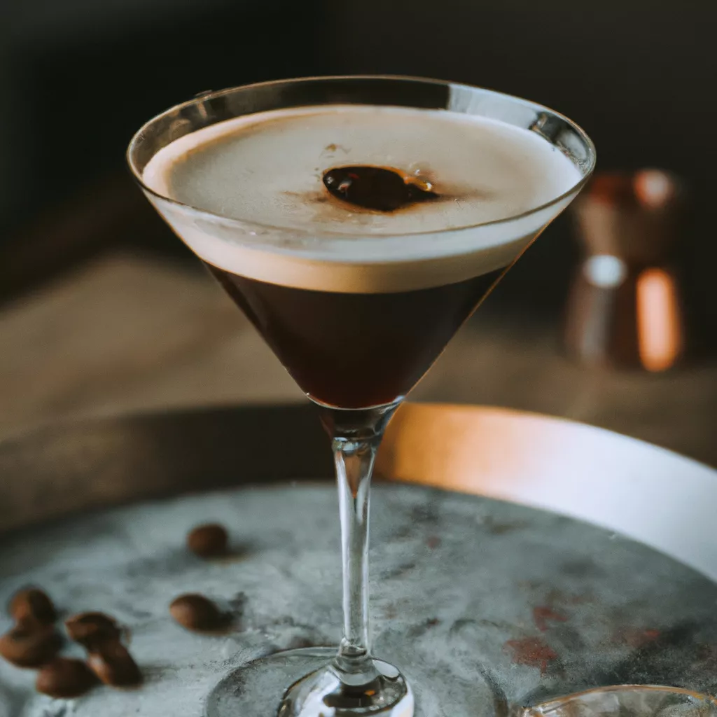Veganer Espresso Martini – Cocktail