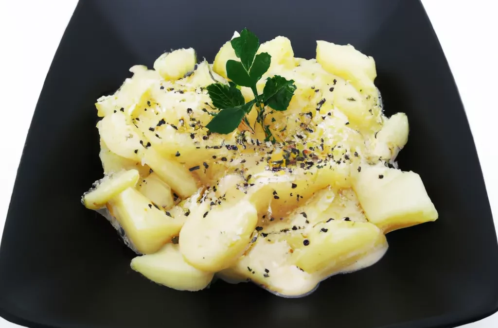 Veganer Kartoffelsalat (Sałatka Jarzynowa)