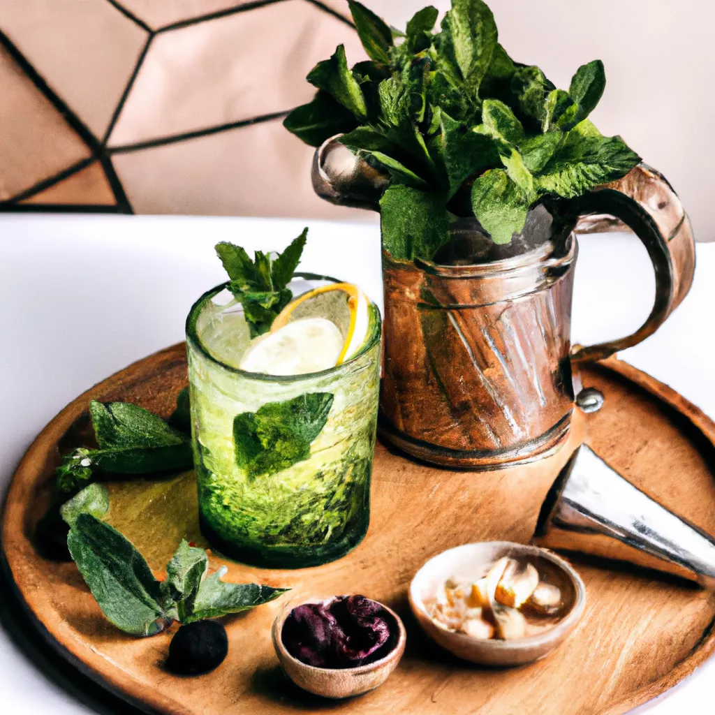 Veganer Mint Julep – Cocktail