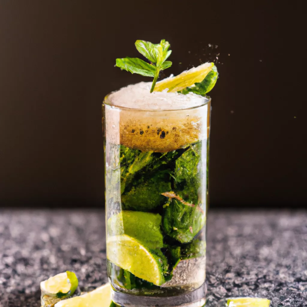 Veganer Mojito – Cocktail