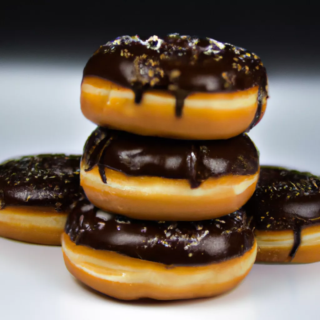 Schokoladenüberzug Donuts – vegan