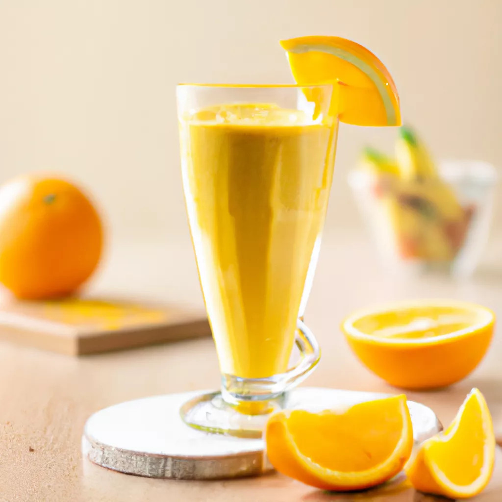 Kurkuma-Orangen-Smoothie
– vegan