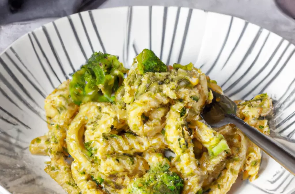 Nudeln mit Brokkoli-Pesto – vegan