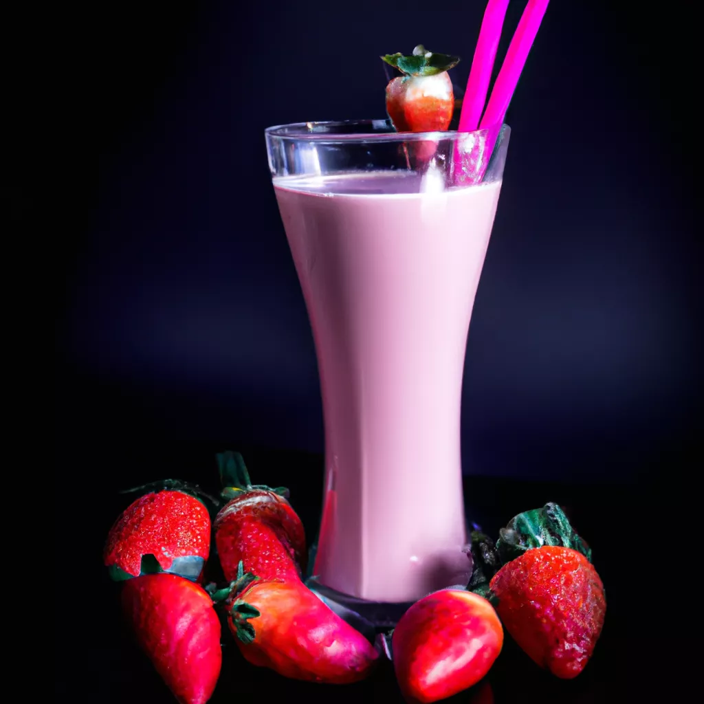 Erdbeer-Shake – vegan