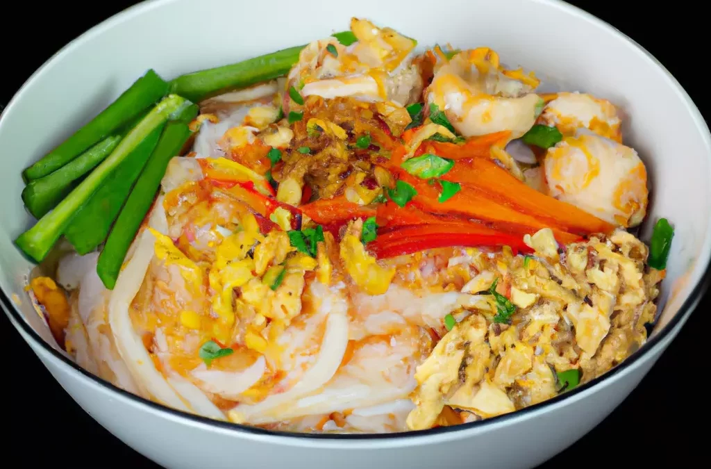 Thai Noodle Bowl – vegan