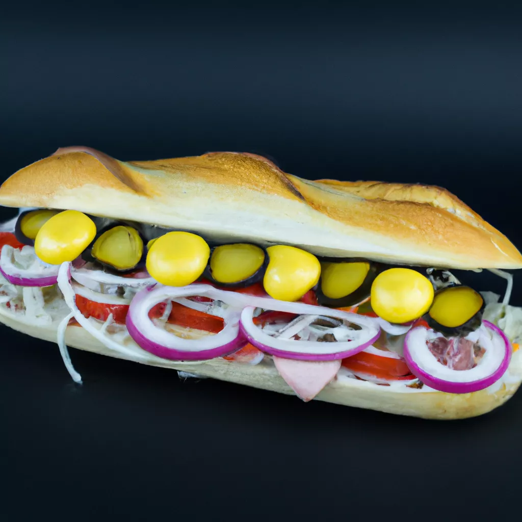 Turkey and Cranberry Sandwich – vegan