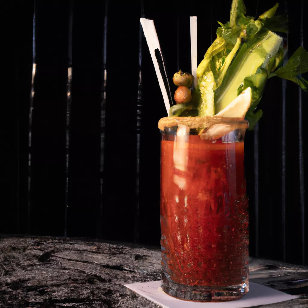 Veganer Bloody Caesar – Cocktail