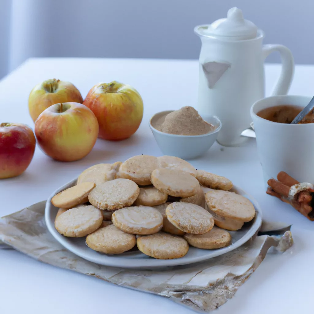 Haferflocken-Apfel-Cookies – vegan