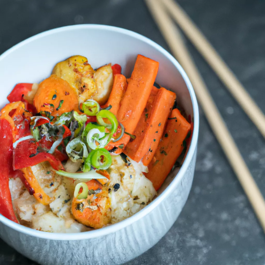 Veganes Kimchi-Bowl