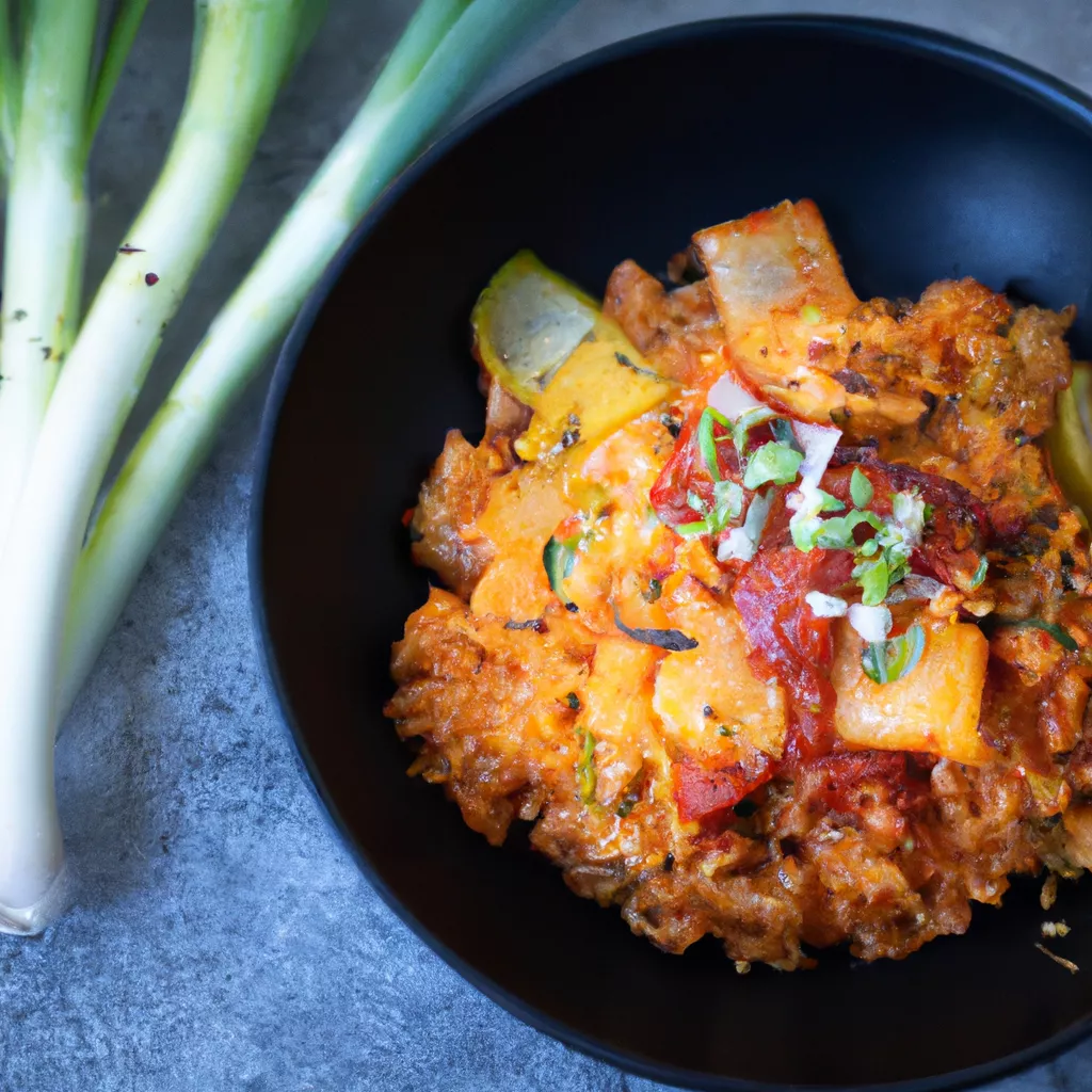 Veganes Kimchi-Fried-Rice