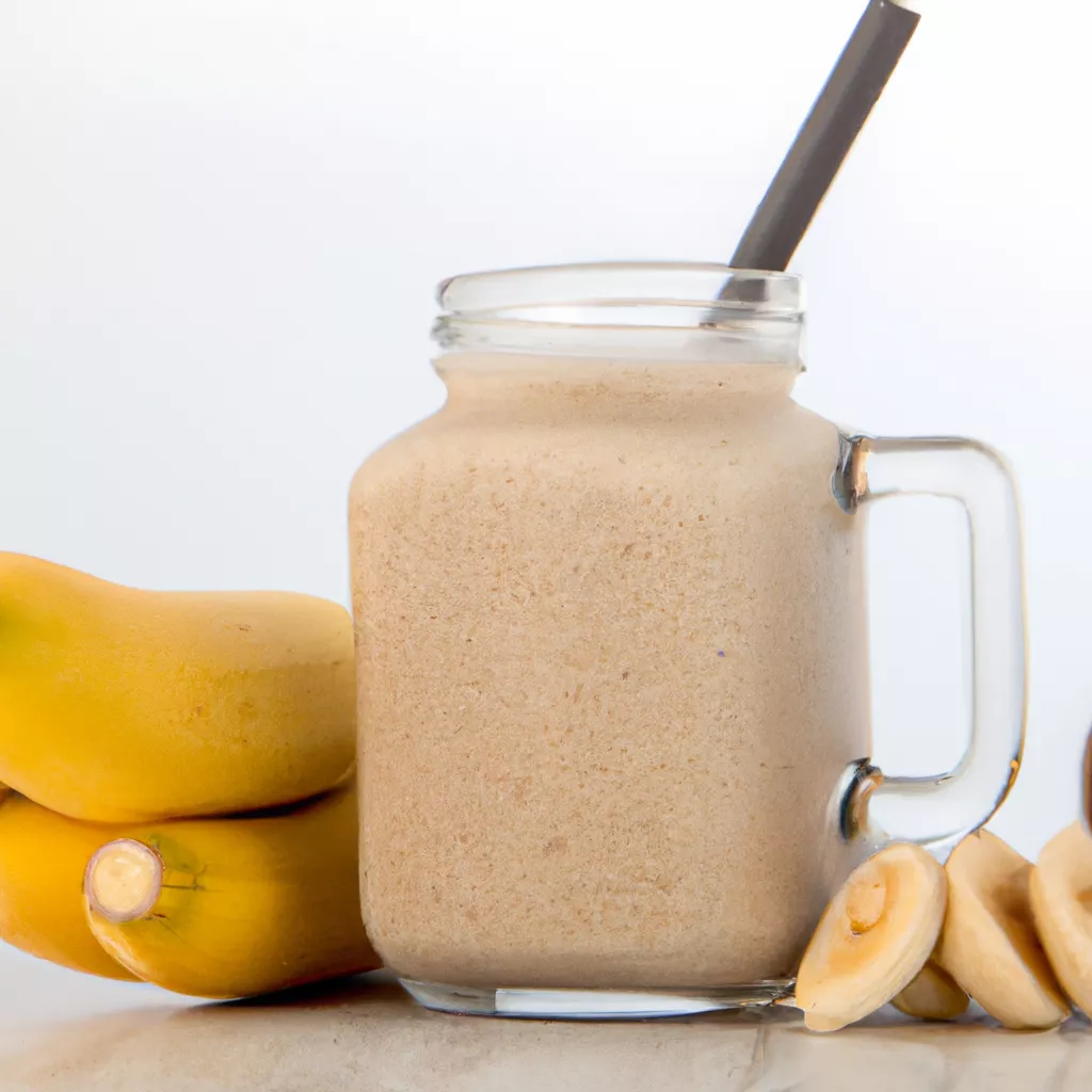 Bananen-Kokosnuss – Smoothie – vegan