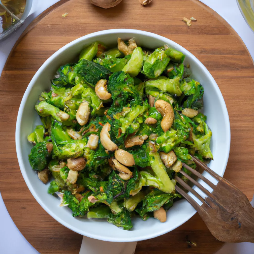 Brokkoli-Nuss-Salat – vegan
