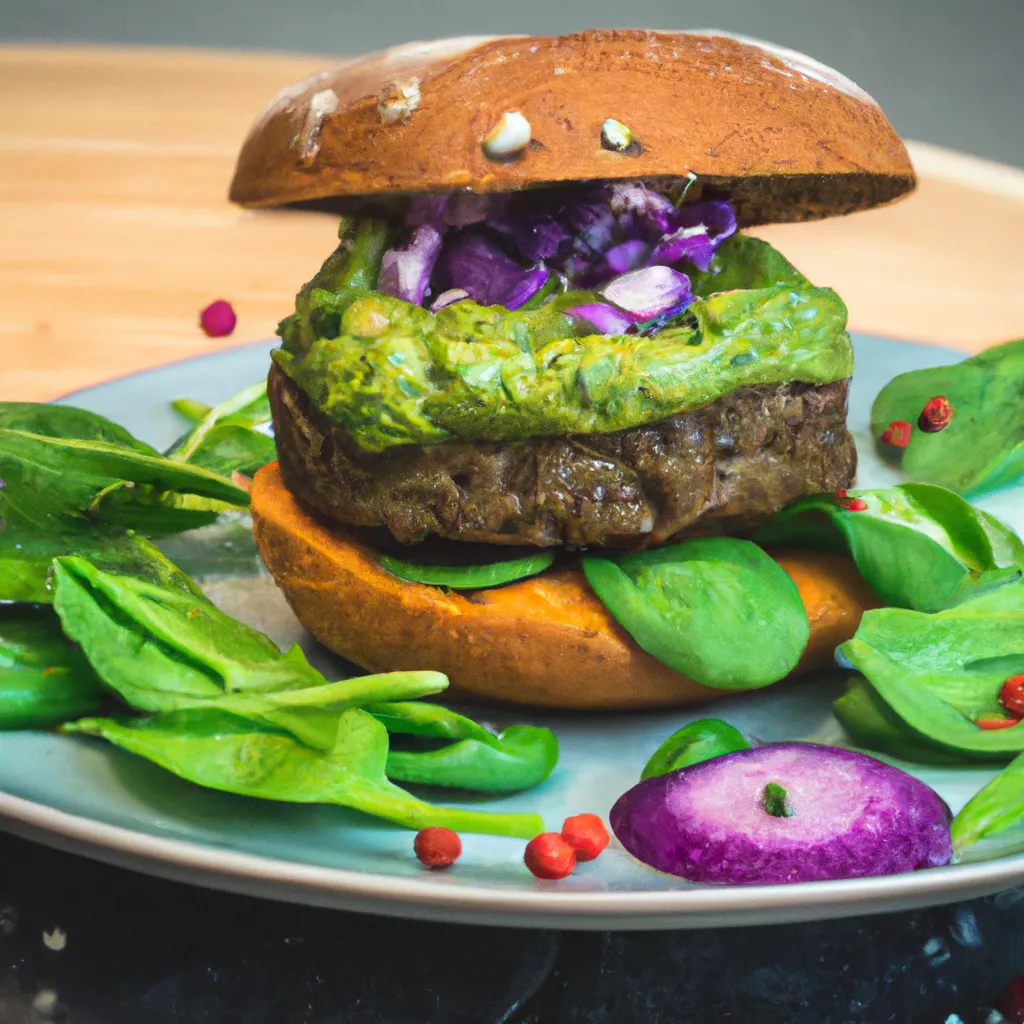 Kichererbsen-Spinat-Burger – vegan