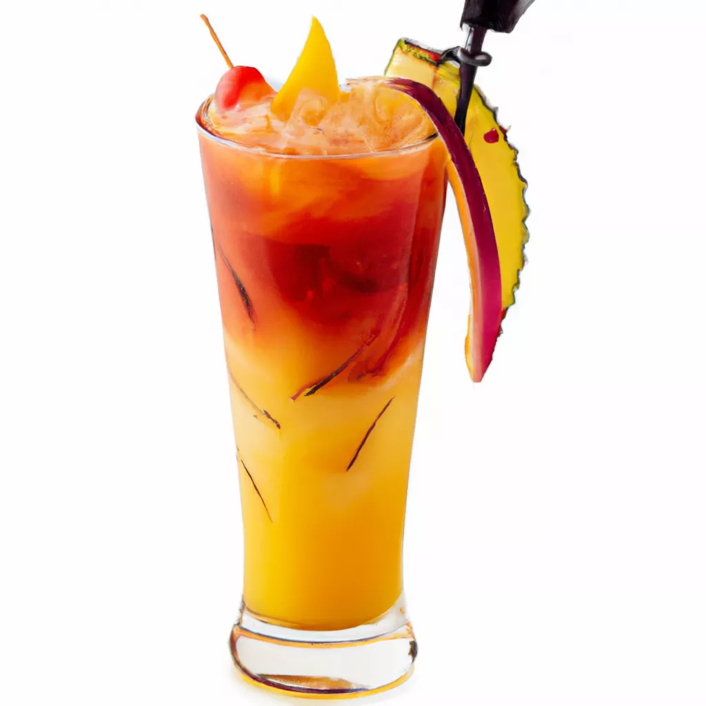 Veganer Tequila Sunrise – Cocktail