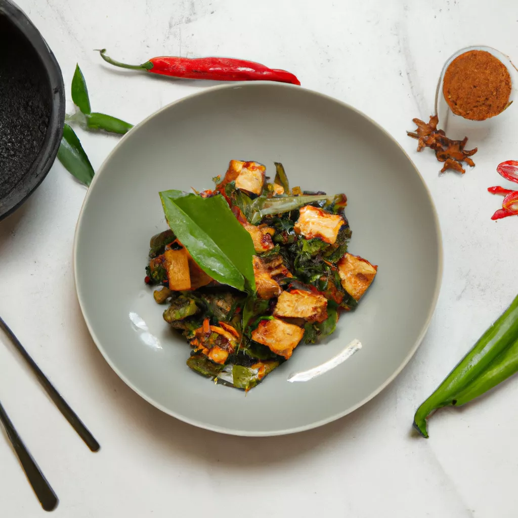 Veganes Pad Kra Pao (Basilikum-Tofu)