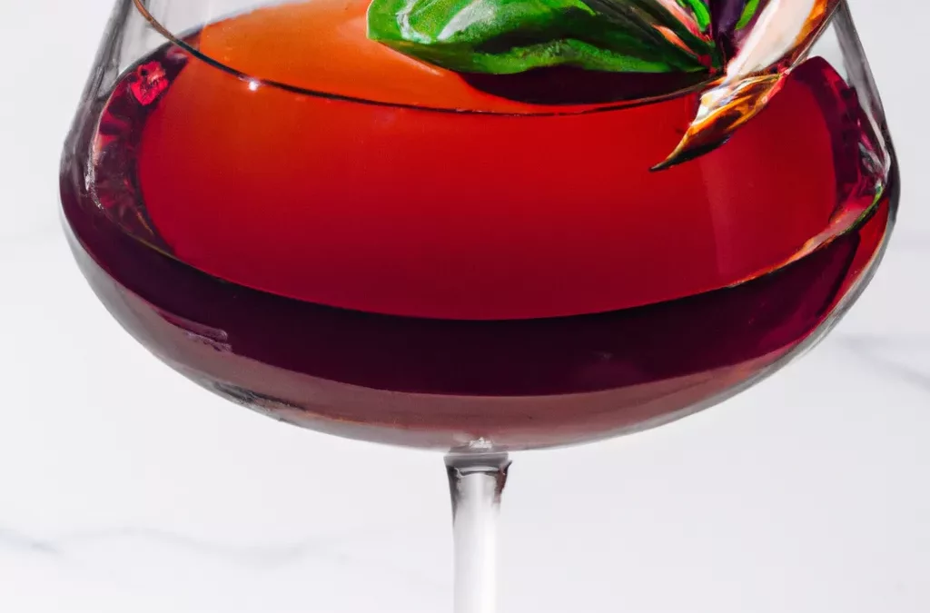 Veganer Kir Royale – Cocktail