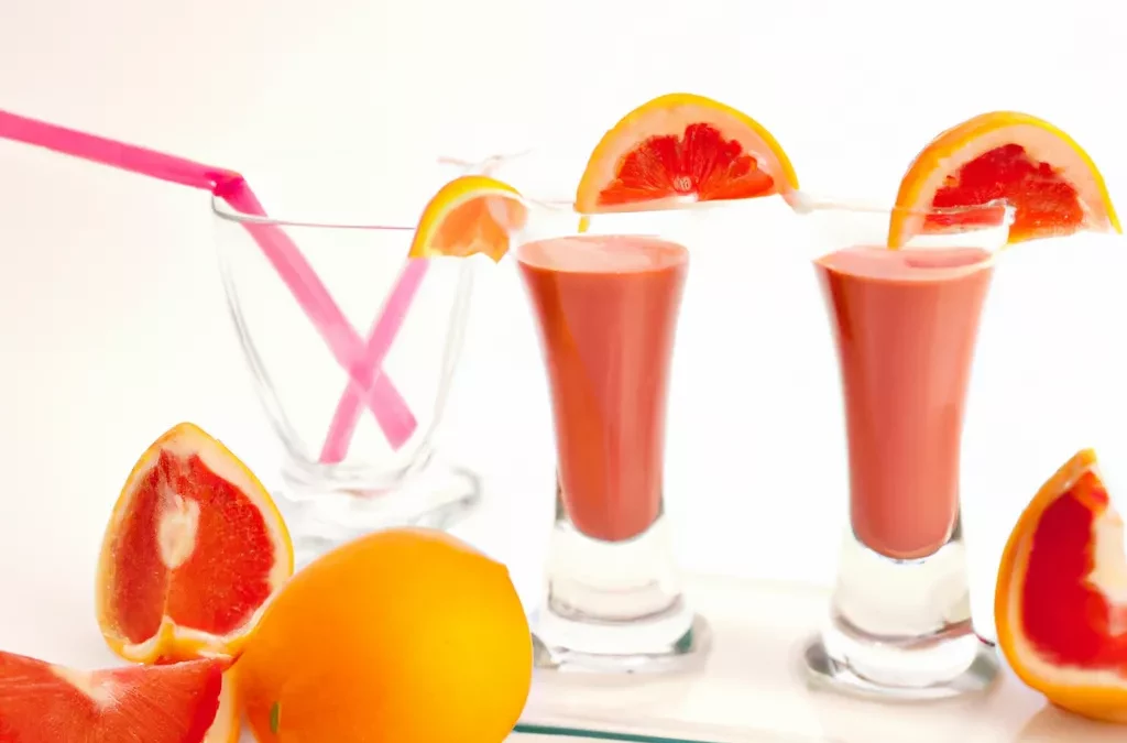 Grapefruit-Orangen – Smoothie – vegan