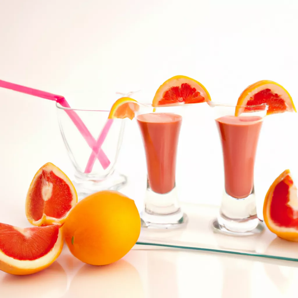 Grapefruit-Orangen – Smoothie – vegan